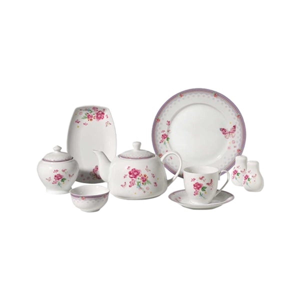 Korkmaz Dream Collection 30 Parça Kahvaltı Takımı A8842Korkmaz6 Kişilik Kahvaltı Takımı