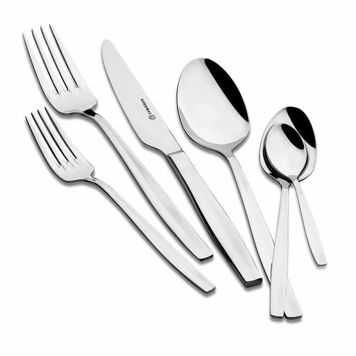 Korkmaz Terra 72 Parça Çatal Kaşık Bıçak Seti A2438KorkmazÇatal Kaşık Bıçak Takımları