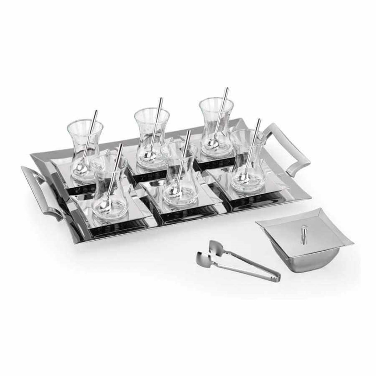 Korkmaz Zena 40 Parça Çay Seti A1783KorkmazTepsi