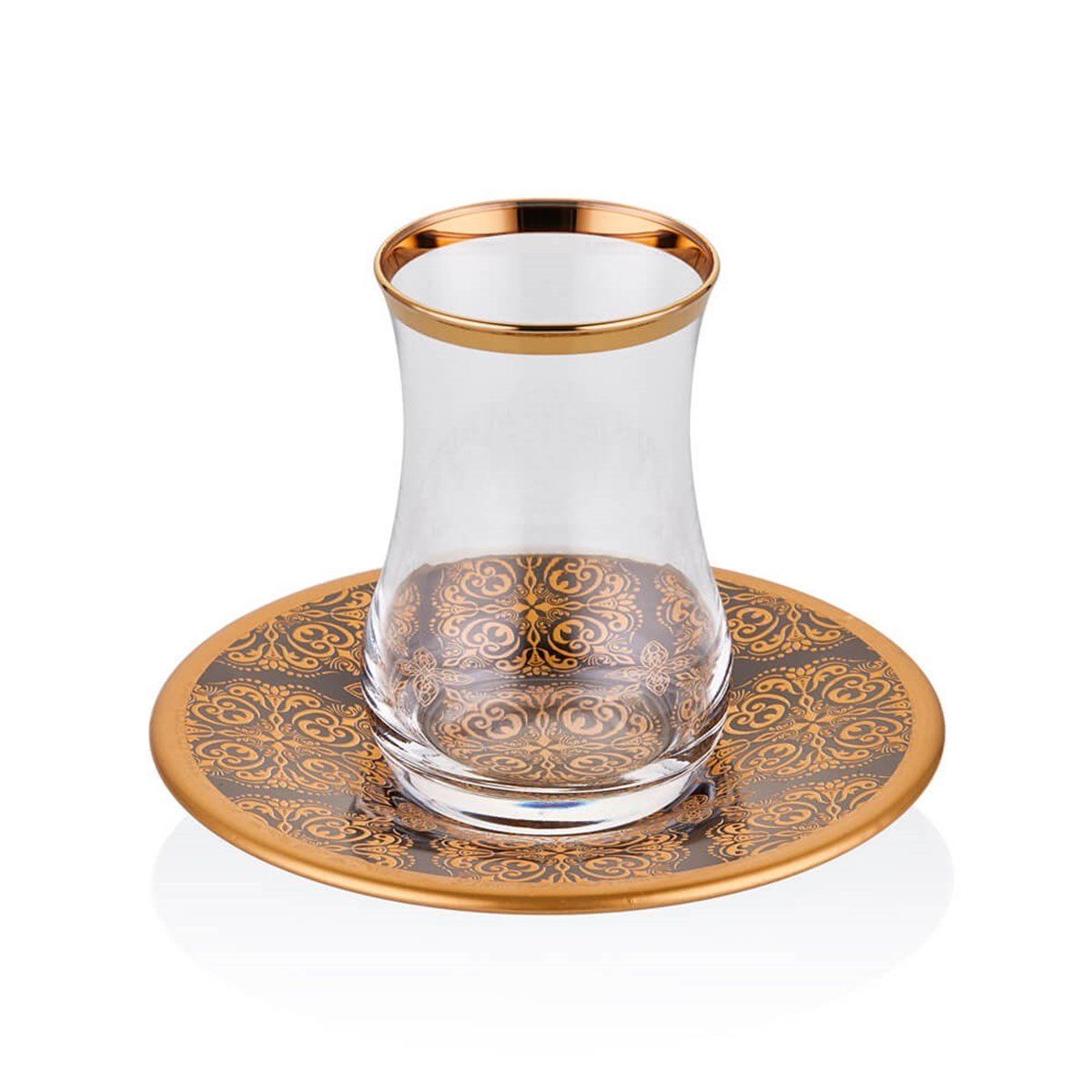 Otantic Black 6 Kişilik 12 Parça Çay Bardağı TakımıBievÇay Takımları