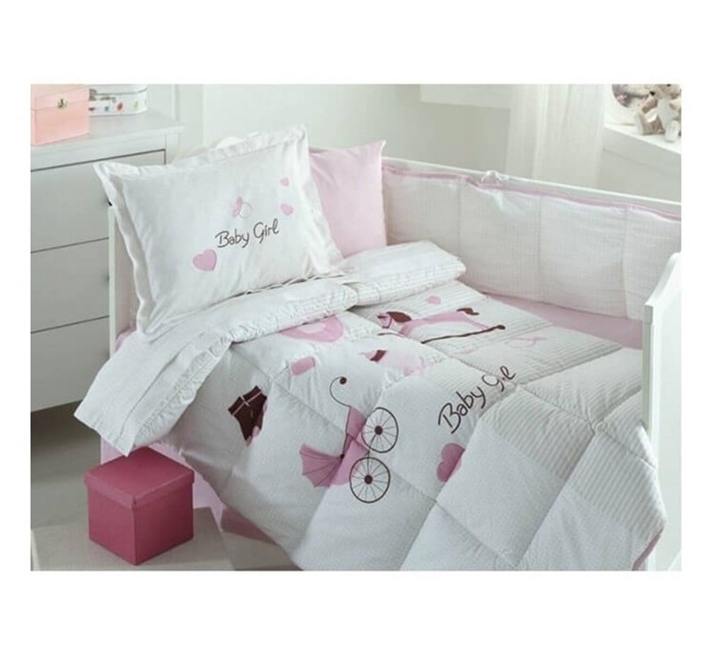 Özdilek Baby Gırl Kız Bebek Uyku Seti 8 Parça