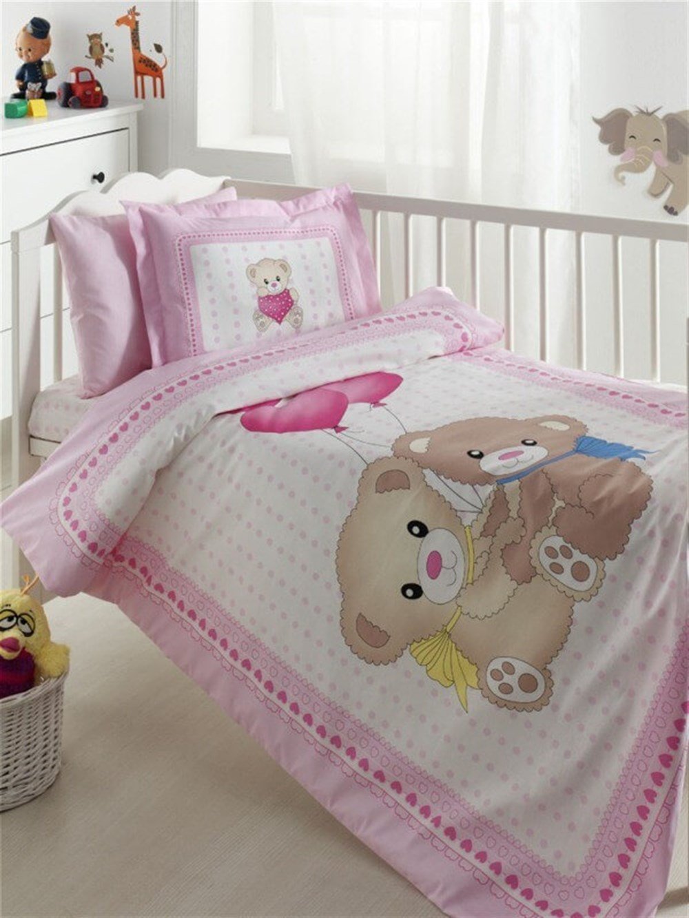 Özdilek Little Bear Bebek Ranforce Nevresim Takımı