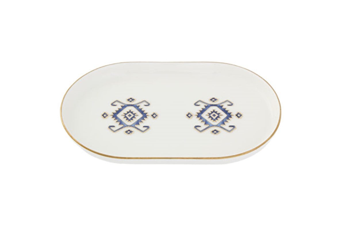 Porland Arabesque Desen5 Kayık Tabak 18cmPorlandTabaklar