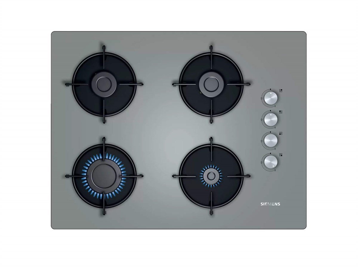 Siemens iQ100 EO7C8PO10O Gazlı Ocak 67 cm Sert cam Titanium griSiemensAnkastre Fırın