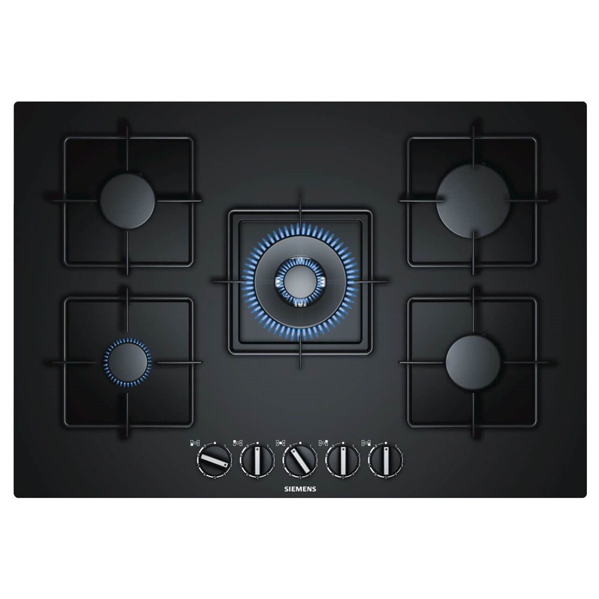 Siemens iQ500 EP7A6QB10 75 cm Wok Gözlü Siyah Cam Ankastre OcakSiemensAnkastre Ocak