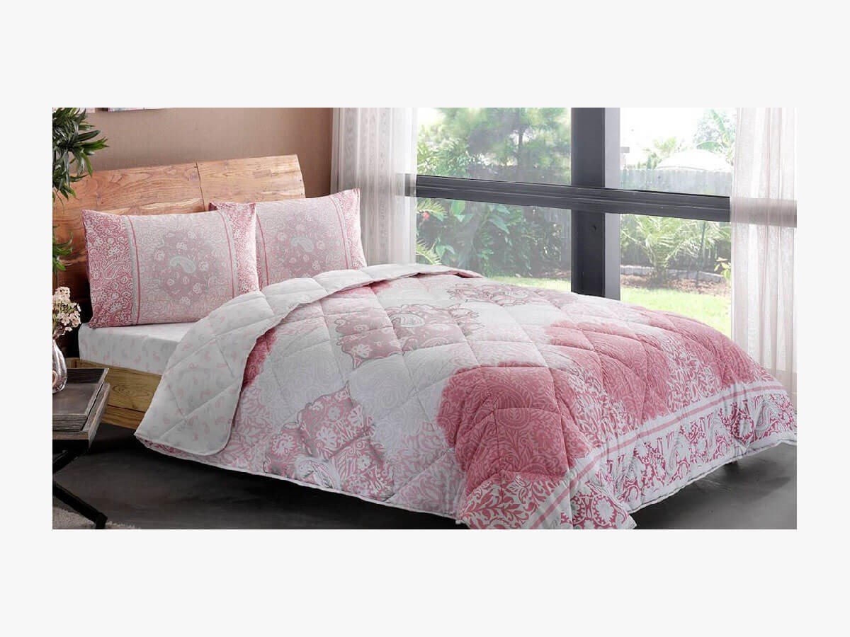 Taç 3993 Ranforce Aryan Tek Kişilik Pembe Yorgan Seti 60205720TaçYorgan
