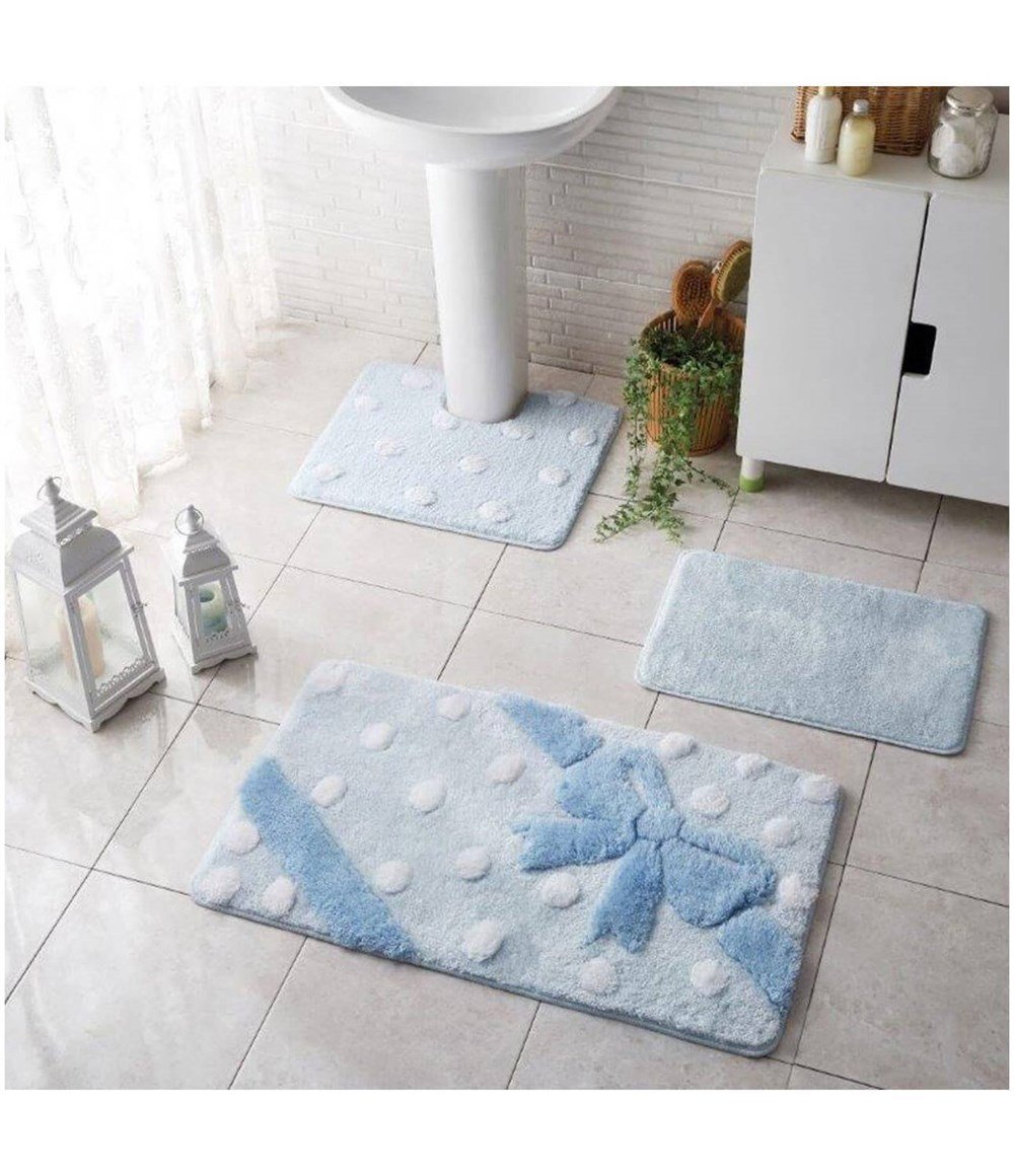 Taç Acro Banyo 3'lü Paspas Seti