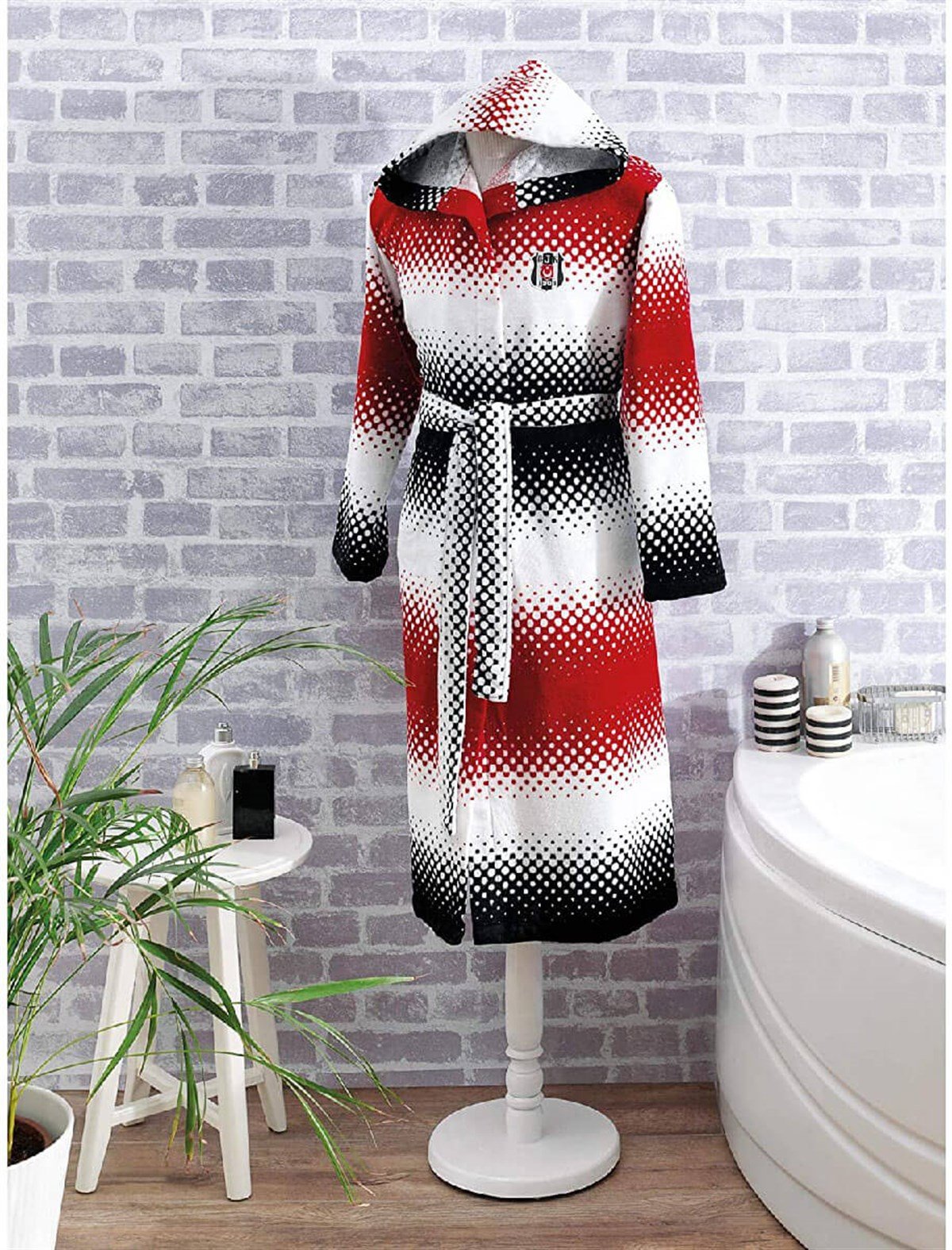 Taç Beşiktaş Baskılı L Bornoz 71189220TaçBornoz