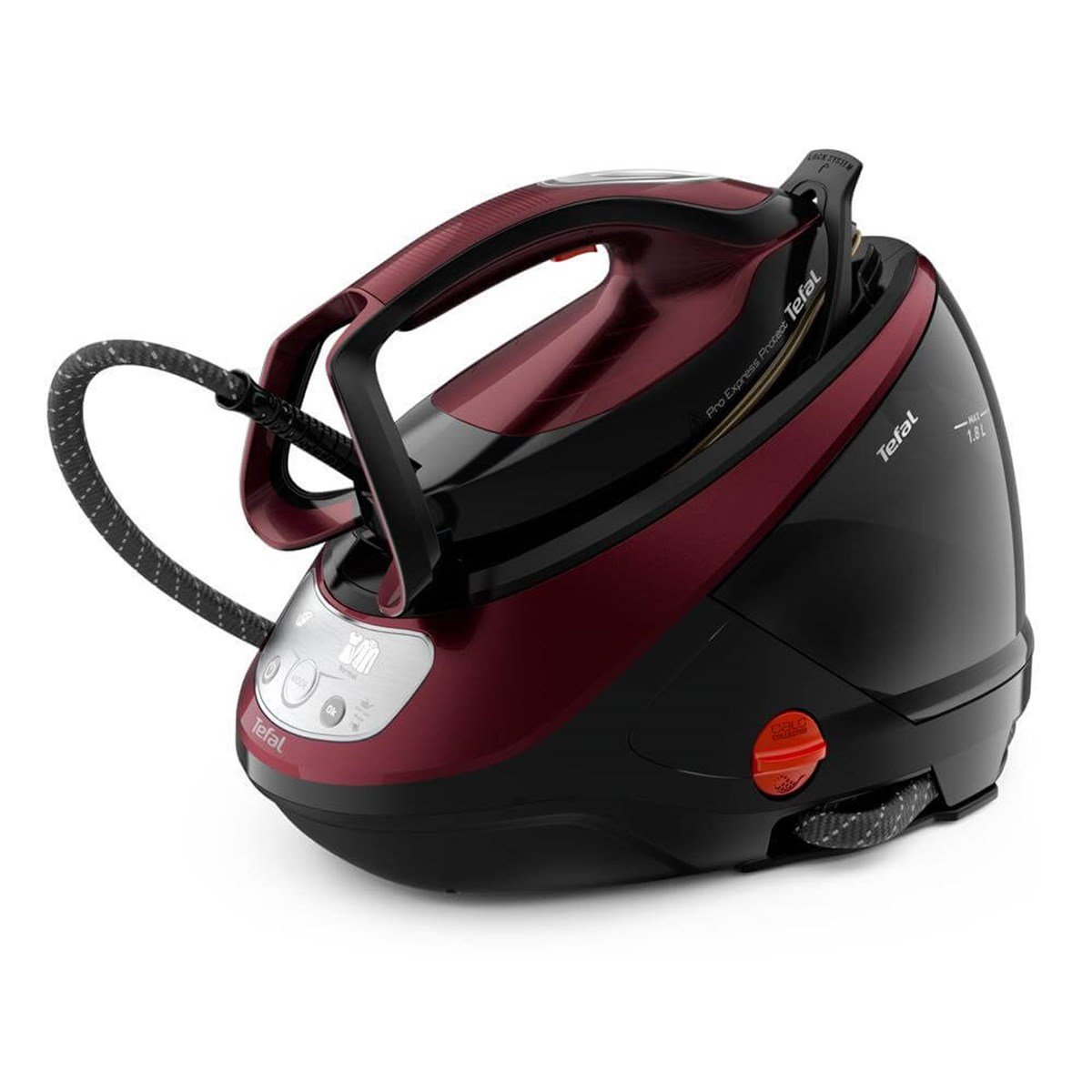 TEFAL GV9230 Pro Express Protect 2600 W Buhar Kazanlı Ütü SiyahMor