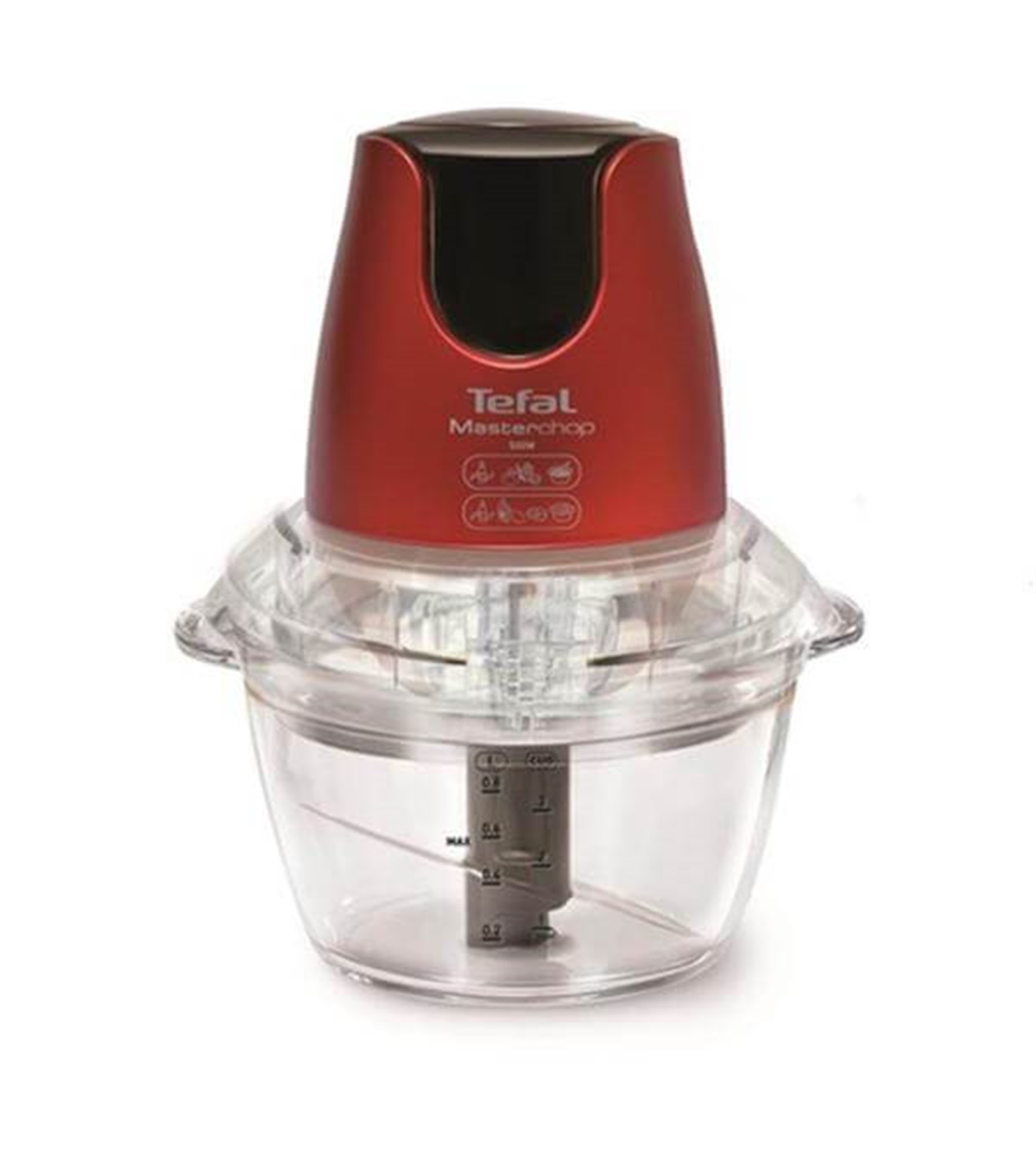 Tefal MasterChop Kırmızı Cam Rondo ve DoğrayıcıTefalDoğrayıcı