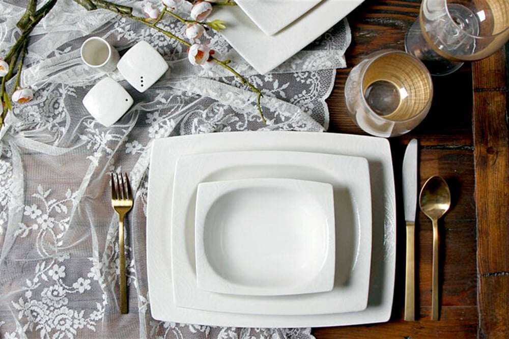 Valeria 86 Parça 12 Kişilik Yemek Takımı