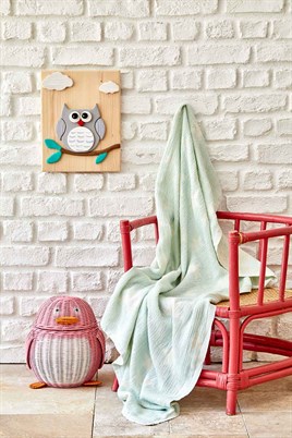 Karaca Home Baby Star Yeşil Bebek Pikesi