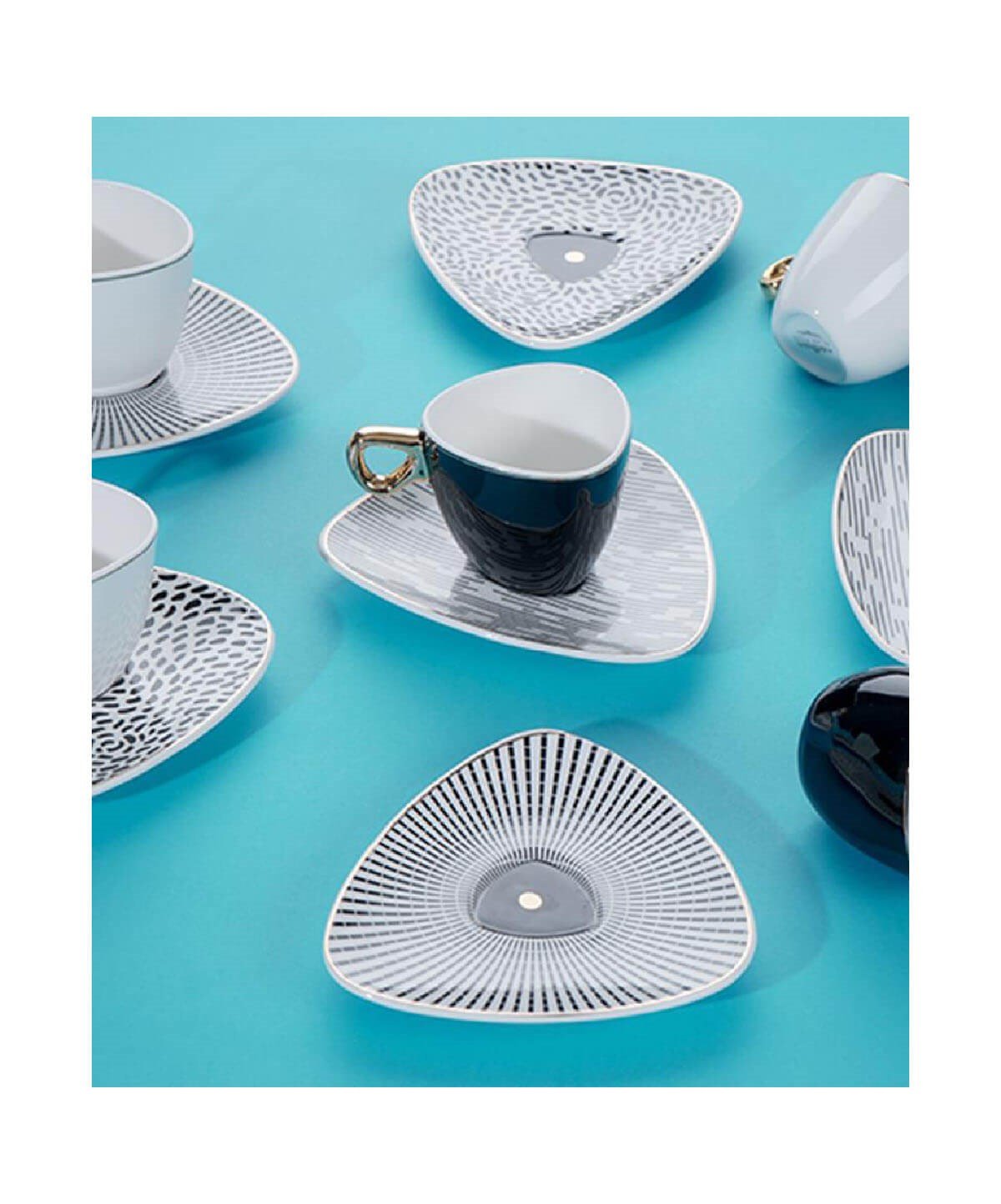 Acar Freedom 6lı Porselen Kahve Fincan TakımıAcarFincan Takımları