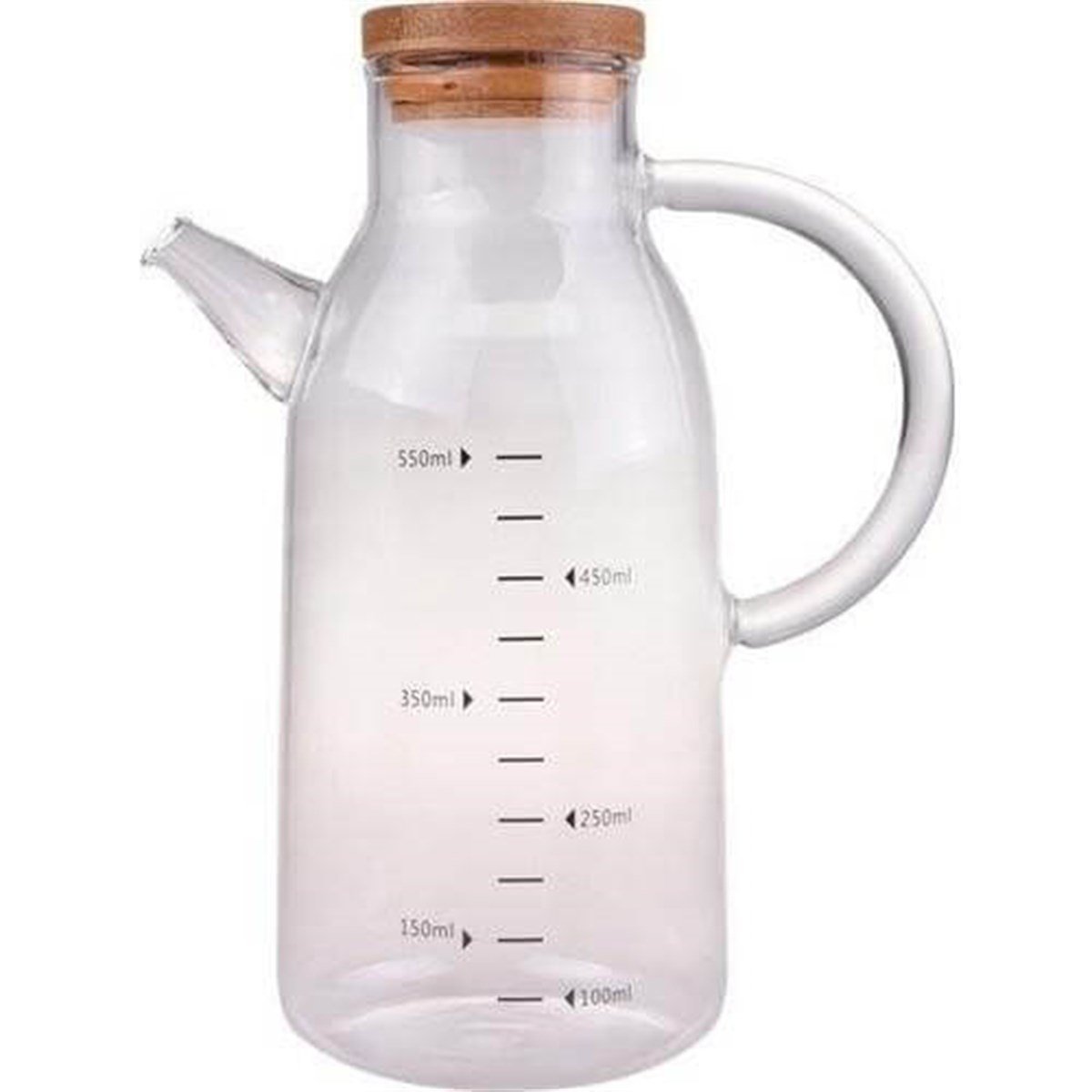 Bambum Aris Bambu Kapaklı Ölçekli Yağlık Sirkelik B0798BambumServis & Sunum Ürünleri