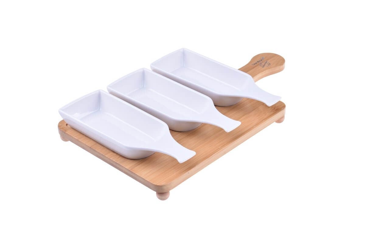 Bambum Carrera - 4 Parça ÇerezlikBambumServis & Sunum Ürünleri