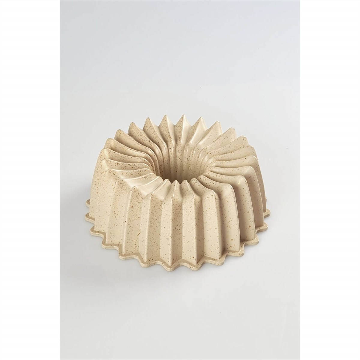 Bambum Taşev 25 x 9.5 cm Mira Bej Kek Kalıbı