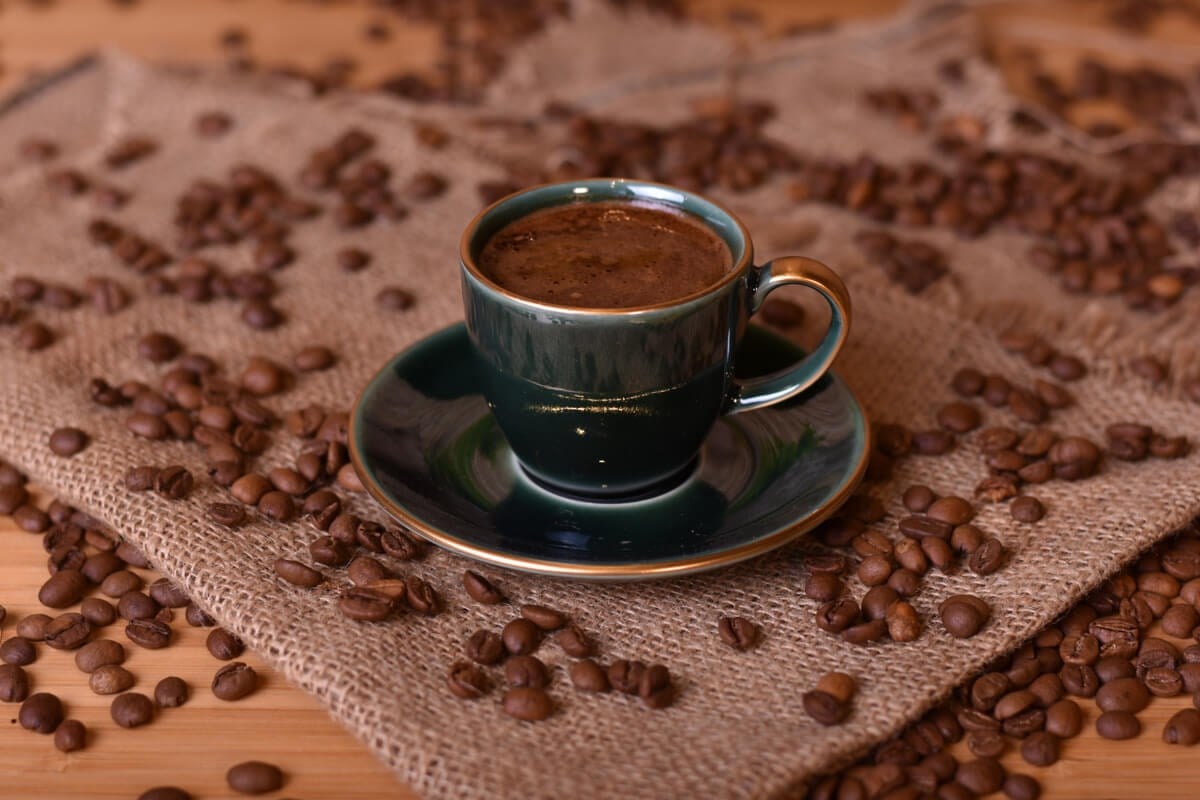 Bambum Zümrüt 6 Kişilik Kahve Fincan Takımı