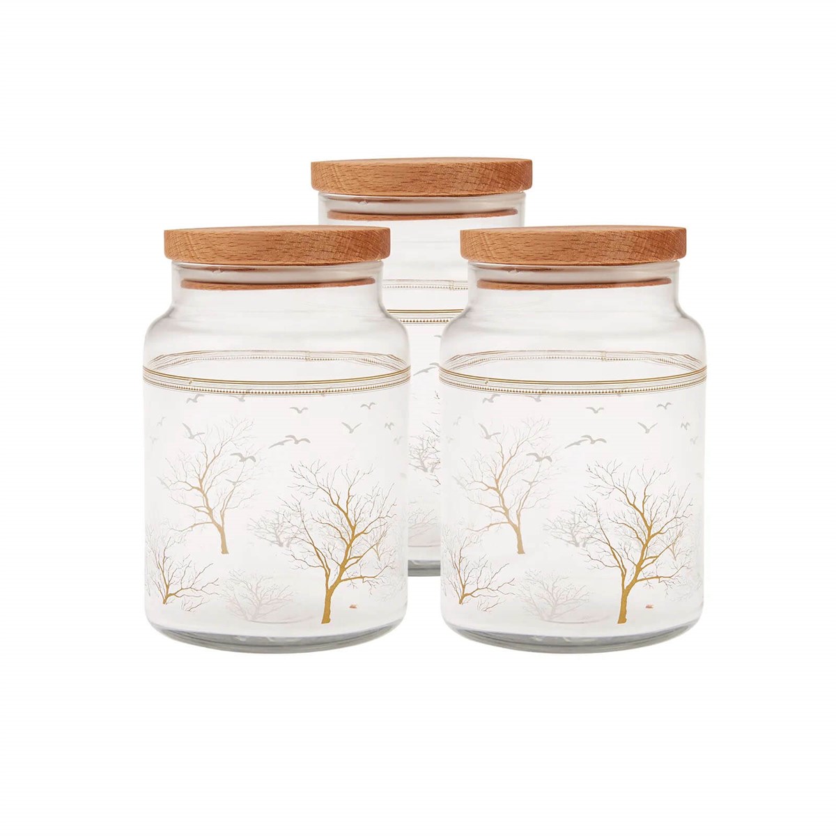 Karaca Autum 3lü Saklama KabıKaracaKavanoz & Saklama Kabı