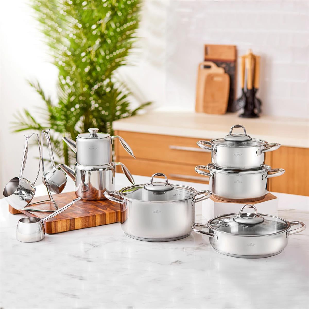 Karaca Granada 15 Parça Çeyiz SetiKaracaÇelik Çeyiz Seti