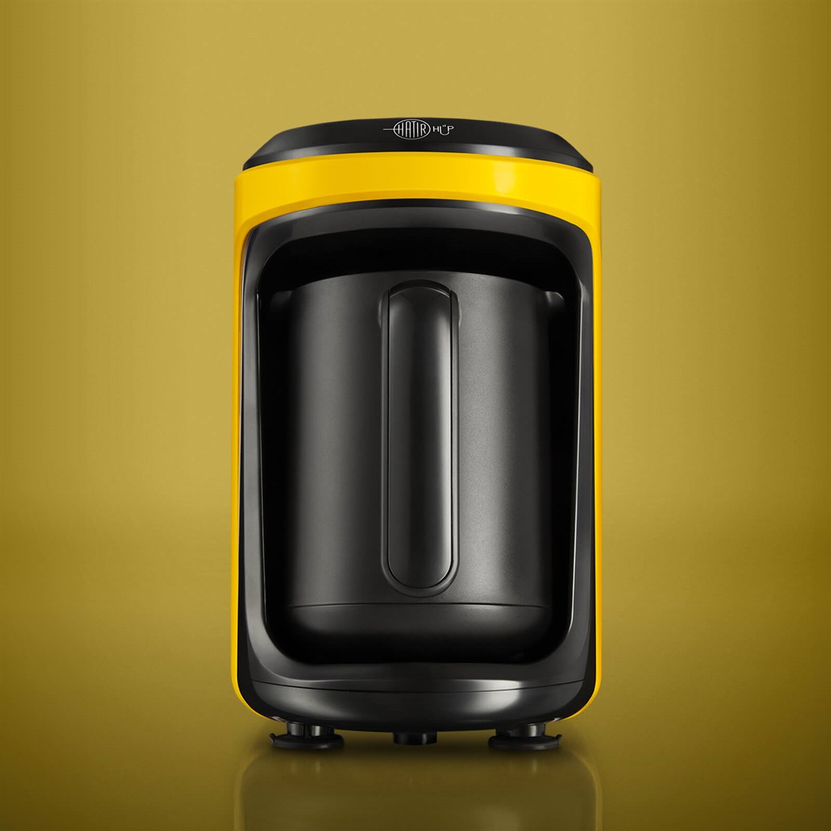 Karaca Hatır Hüp Türk Kahve Makinesi Sarı