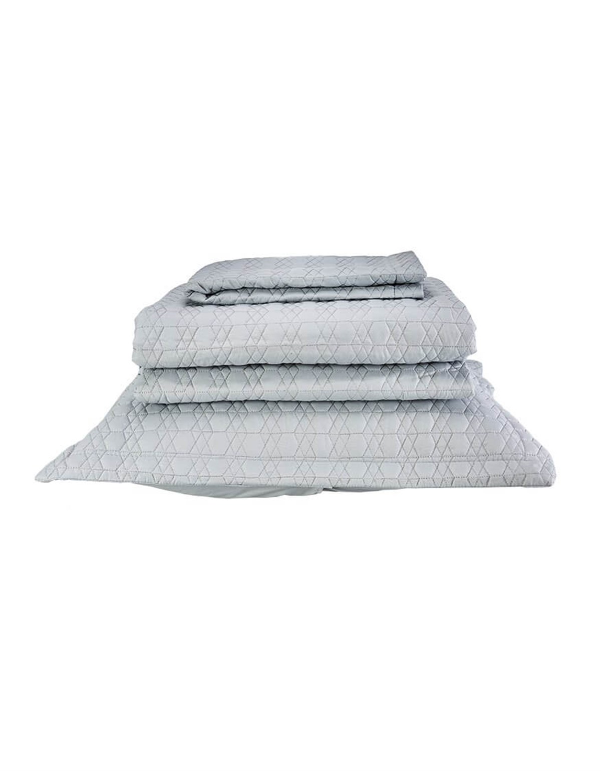 Karaca Home Edenia Mavi Çift Kişilik Yatak Örtüsü Takımı