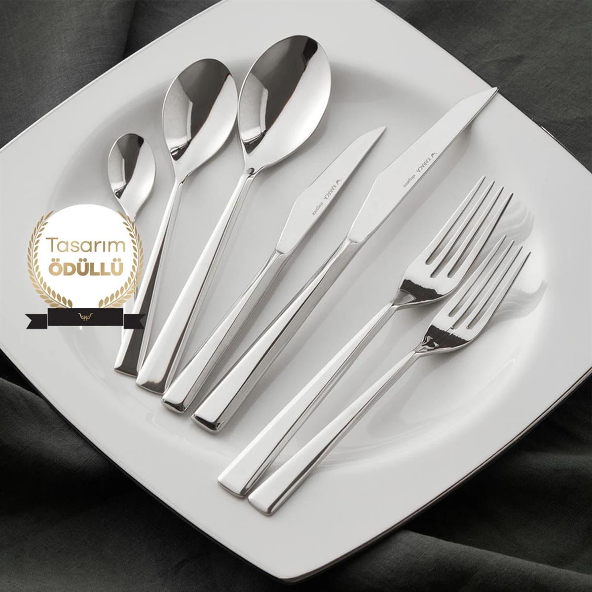 Karaca Valley 84 Parça 12 Kişilik Kutulu Çatal Kaşık Bıçak TakımıKaracaÇatal Kaşık Bıçak Takımları