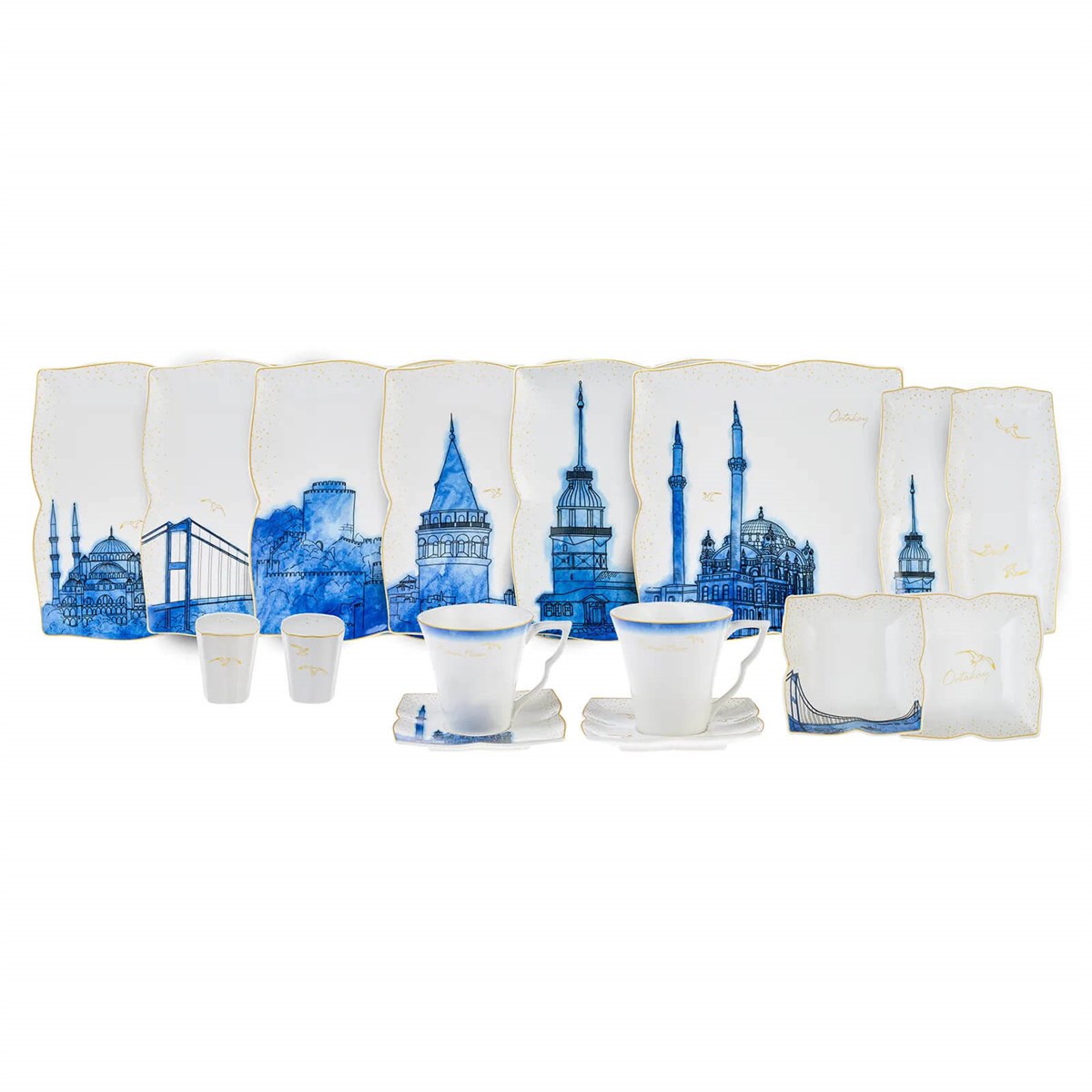 Karaca Yeditepe 32 Parça 6 Kişilik Kahvaltı TakımıKaraca6 Kişilik Kahvaltı Takımı