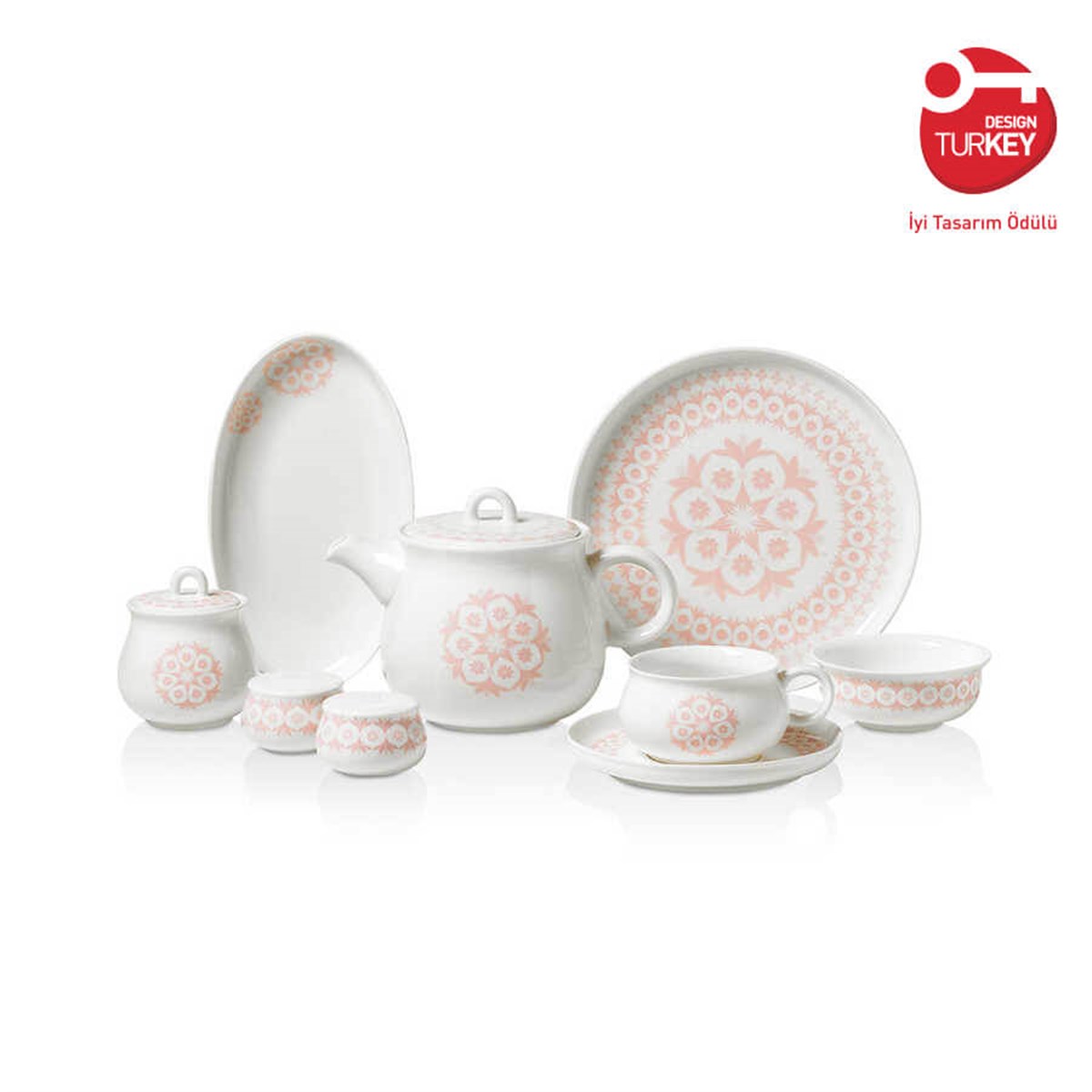 Korkmaz Aşiyan Collection 30 Parça Kahvaltı Takımı A8720Korkmaz6 Kişilik Kahvaltı Takımı