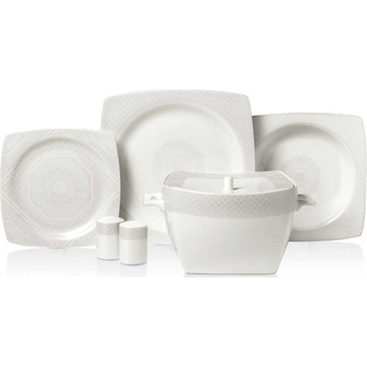 Korkmaz Bone Selection 60 P Yemek Takimi A8443Korkmaz12 Kişilik Yemek Takımı