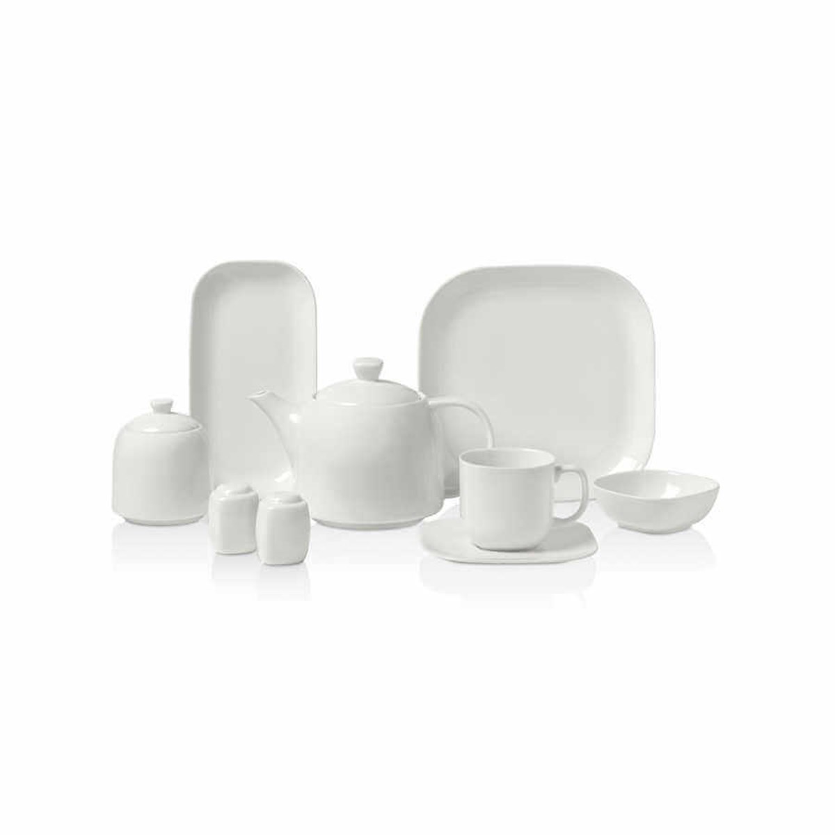 Korkmaz Kappa Collection 30 Parça Kahvaltı Takımı A8510Korkmaz6 Kişilik Kahvaltı Takımı