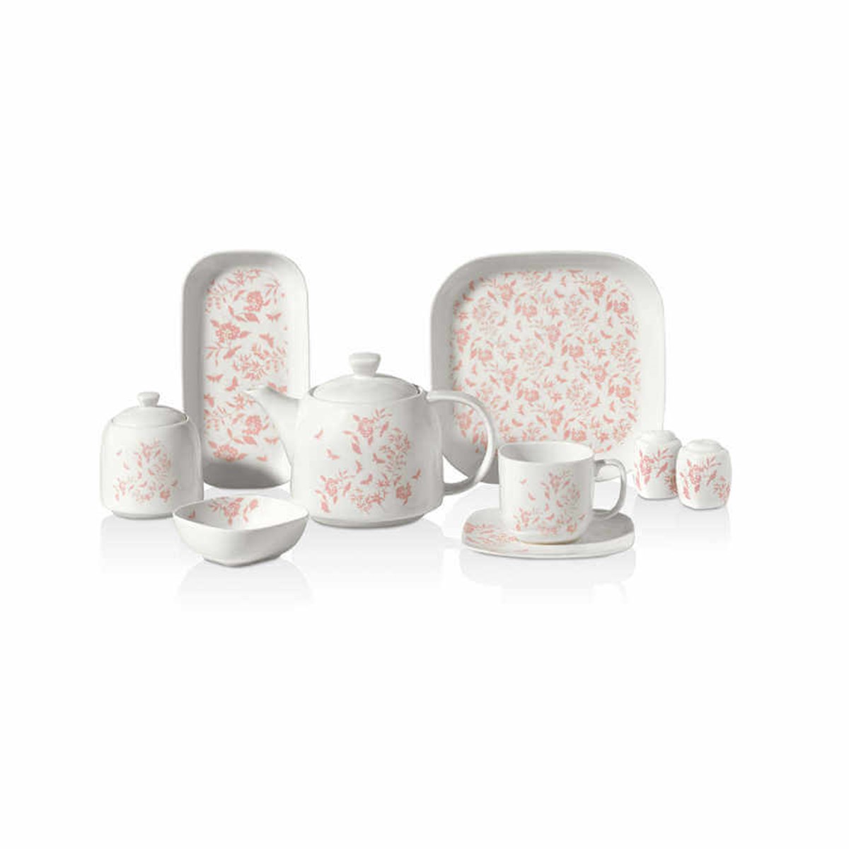 Korkmaz Kappa Collection 30 Parça Kahvaltı Takımı A8507Korkmaz6 Kişilik Kahvaltı Takımı