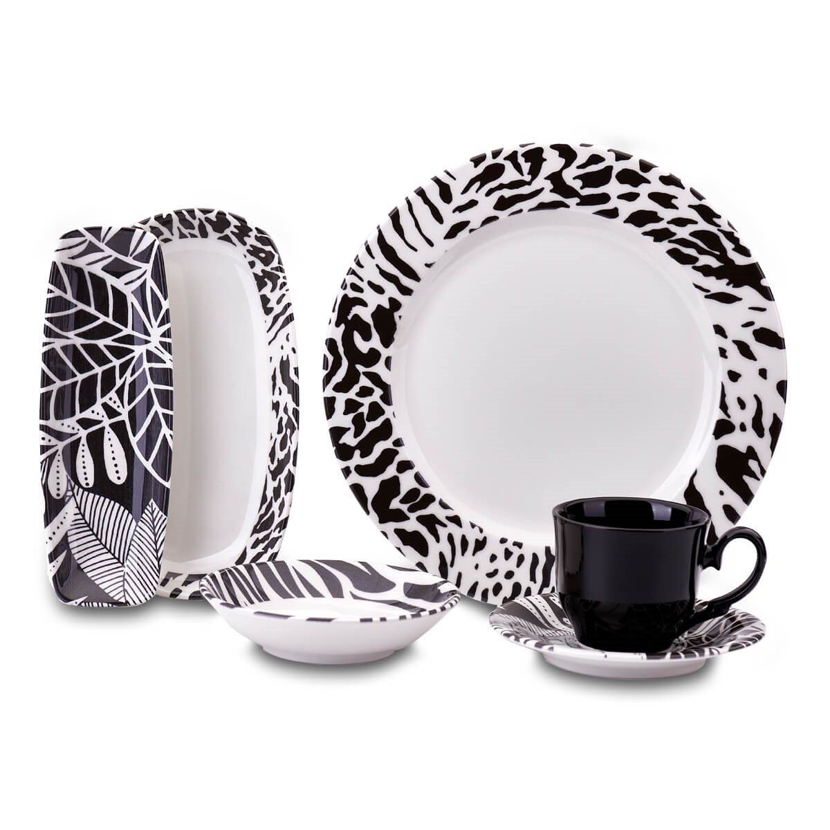 Korkmaz Natura Collection 26 Parça Kahvaltı Takımı A8749Korkmaz6 Kişilik Kahvaltı Takımı