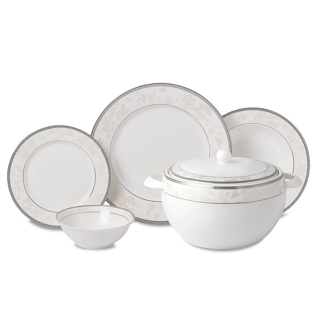 Korkmaz Perla Collection 60 Parça Yemek Takımı A8365Korkmaz12 Kişilik Yemek Takımı