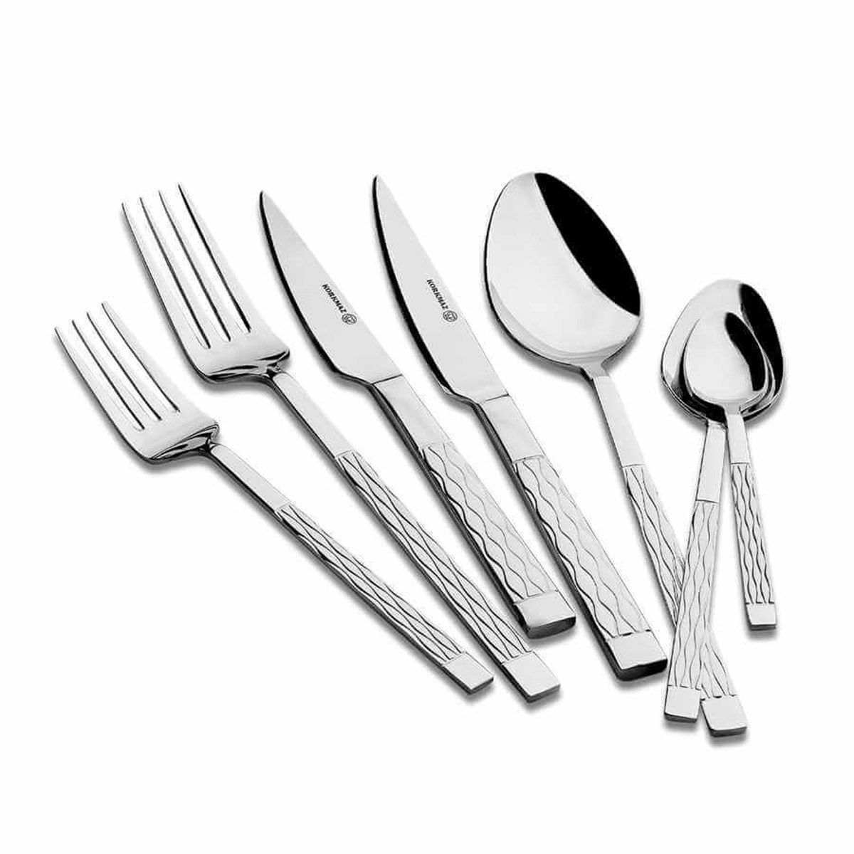 Korkmaz Rivera 84 Parça Çatal Kaşık Bıçak Seti A2425KorkmazÇATAL & KAŞIK & BIÇAK