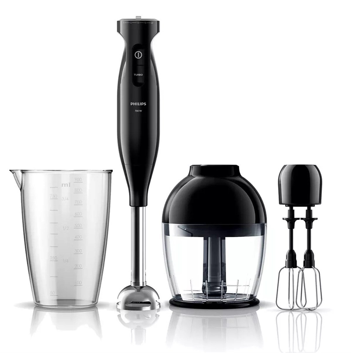 Philips Viva Collection HR133500 700W El Blenderi Çift Mikser ve Ölçekli Sürahi ile