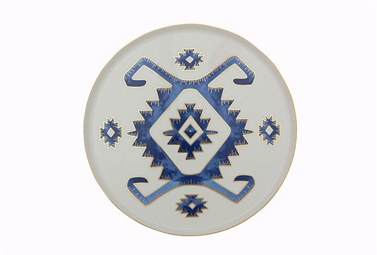 Porland Arabesque Desen5 Düz Tabak 27cmPorlandTabaklar