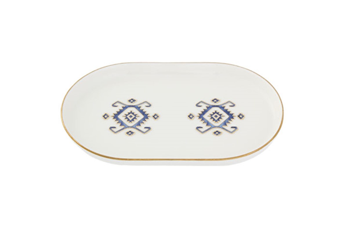 Porland Arabesque Desen5 Kayık Tabak 18cmPorlandTabaklar