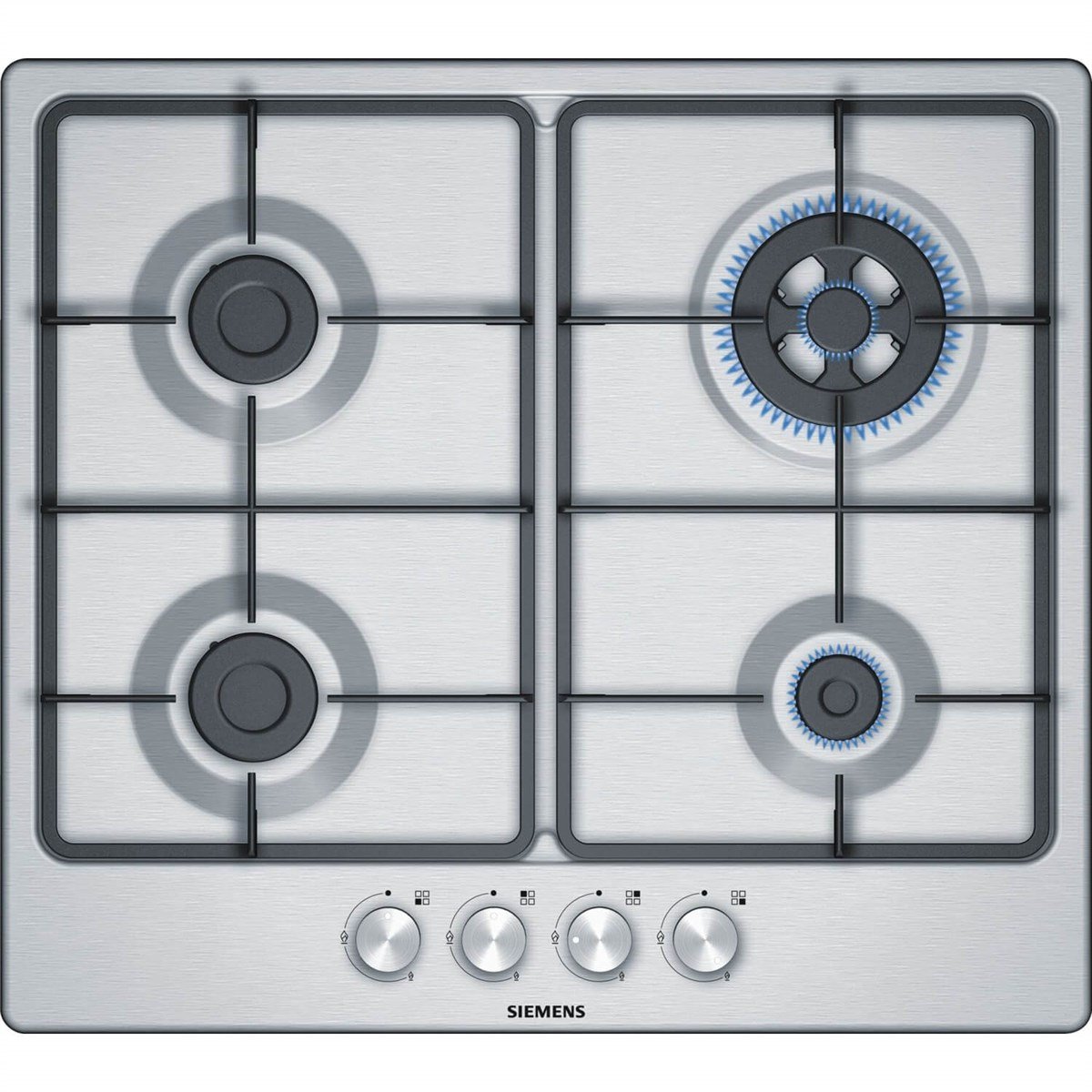 Siemens iQ300  EG6B5HB60O 60 cm Çelik Gazlı OcakSiemensAnkastre Ocak