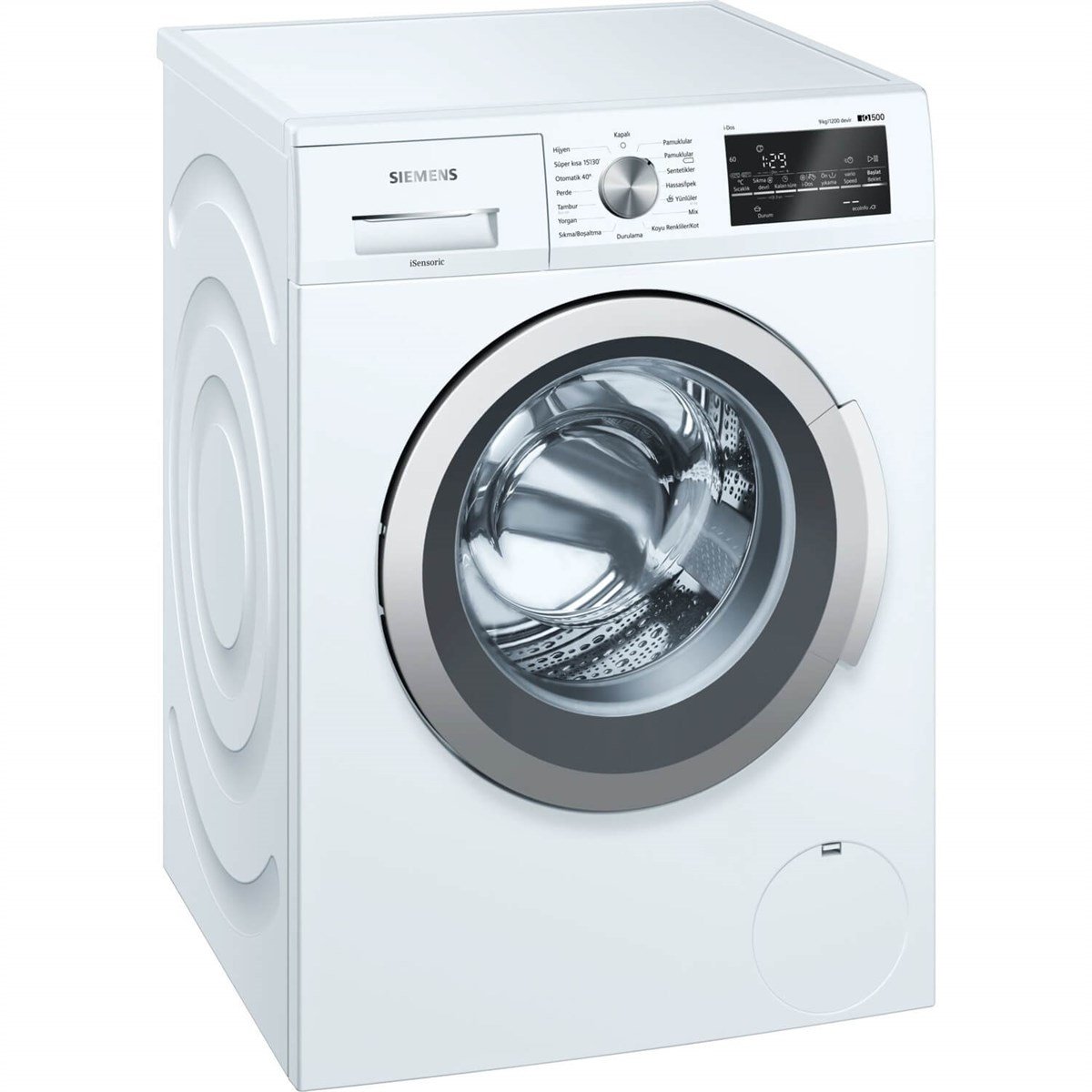 Siemens iQ500 WM12TS80TR A+++ 9 kg 1200 Devir Çamaşır MakinesiSiemensÇamaşır Makineleri