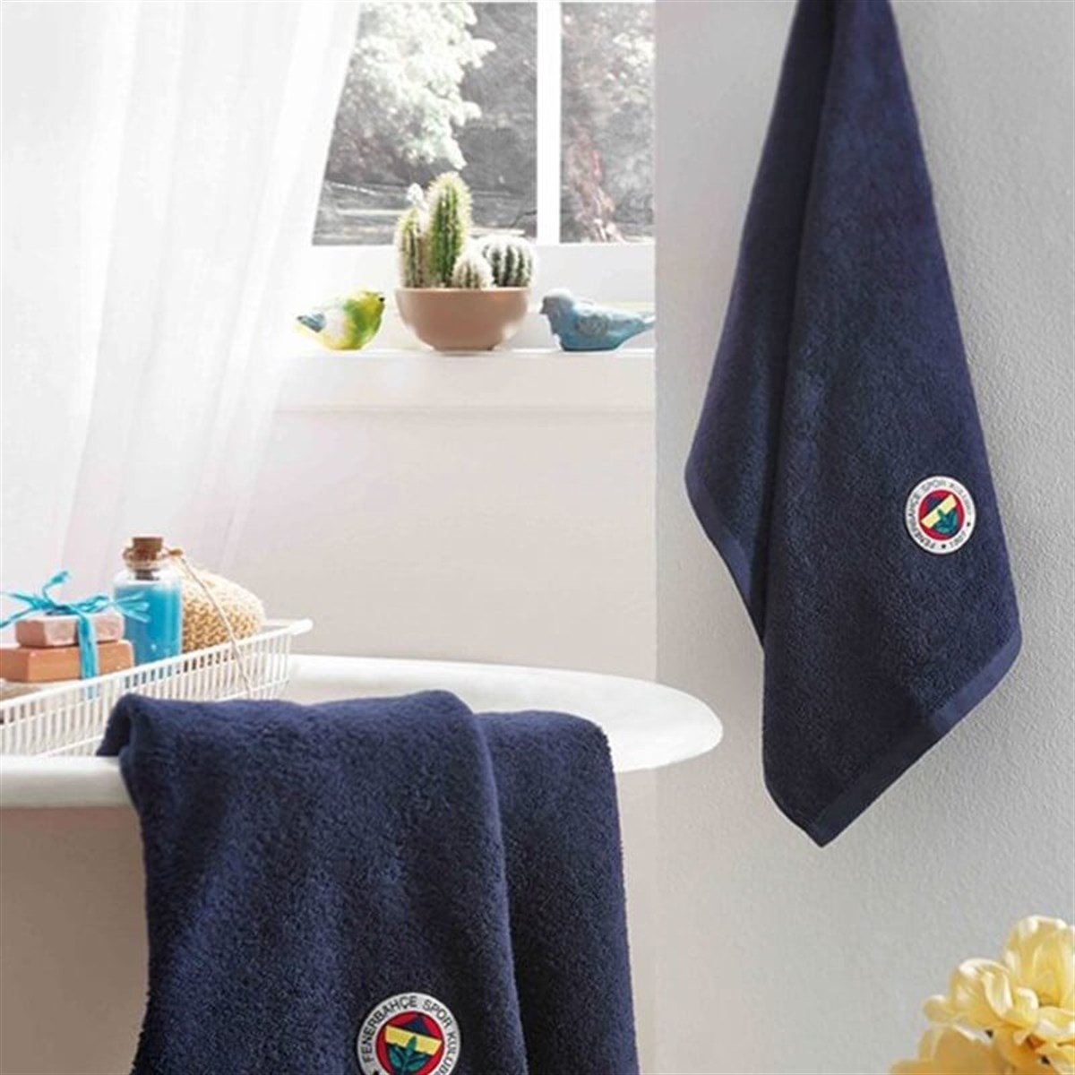 Taç 7826 Spor Kulüpleri 50X90 Tassel Fenerbahçe Yüz HavlusuTaçHavlu