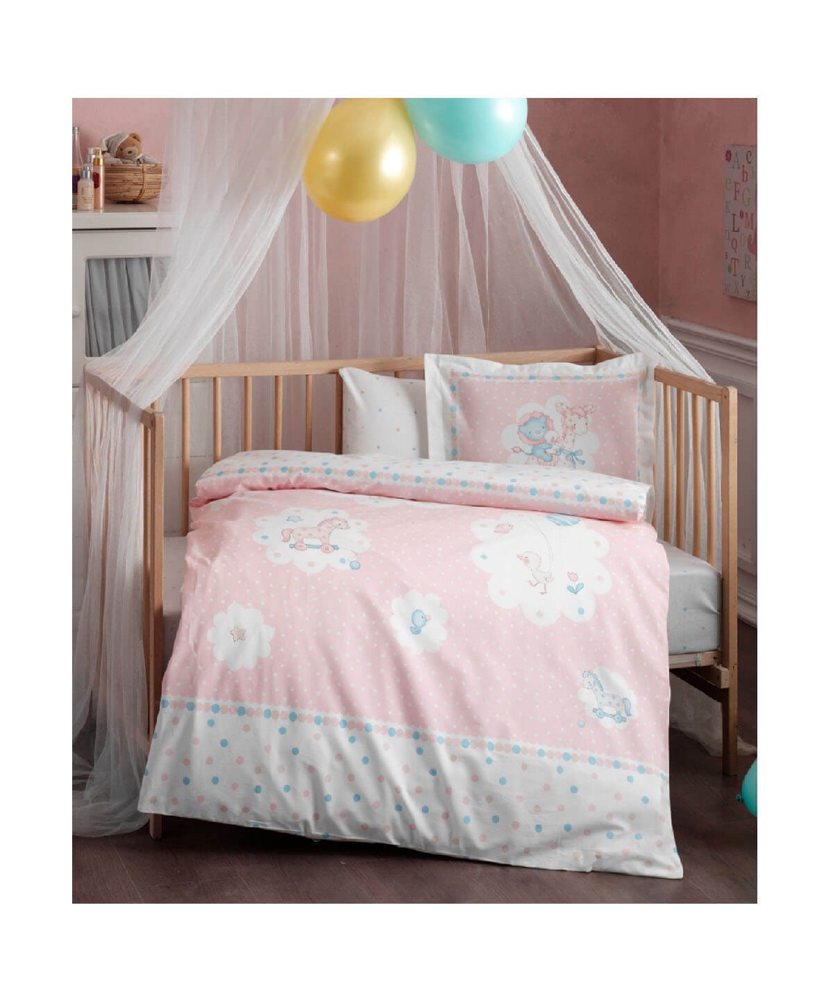 Taç Fairy Bebek Nevresim TakımıTaçBebek Nevresim Takımı