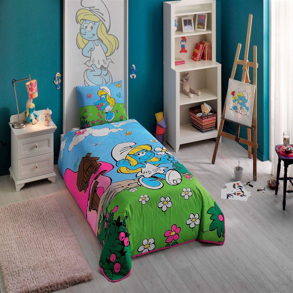 Taç Şirine In Village Tek Kişilik Yatak Örtüsü