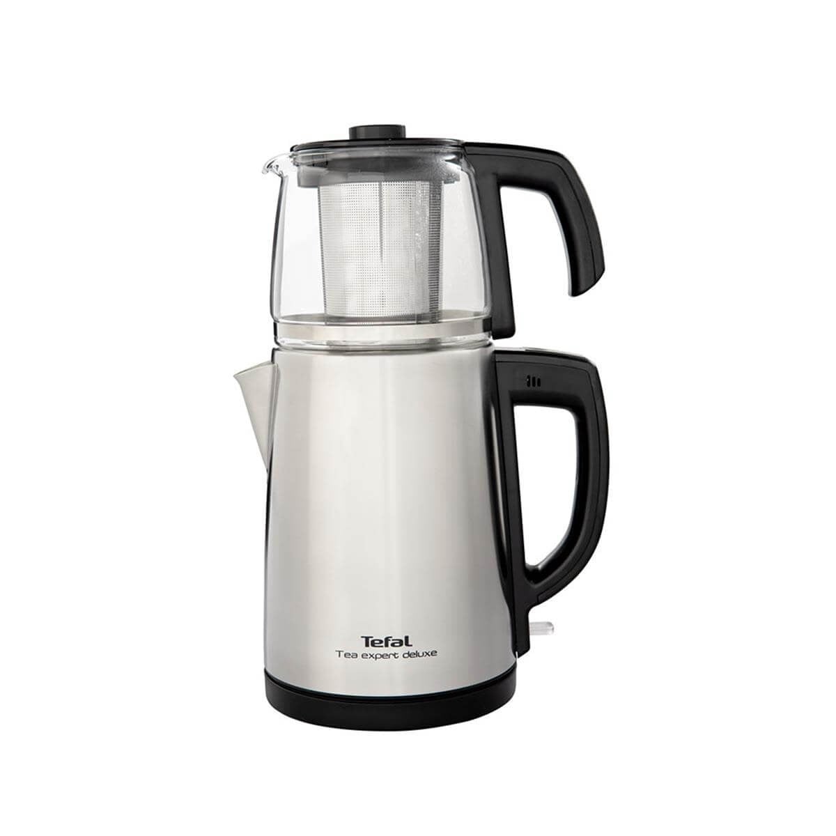 Tefal Tea Expert Deluxe Inox Çay Makinesi - Cam Demlikli