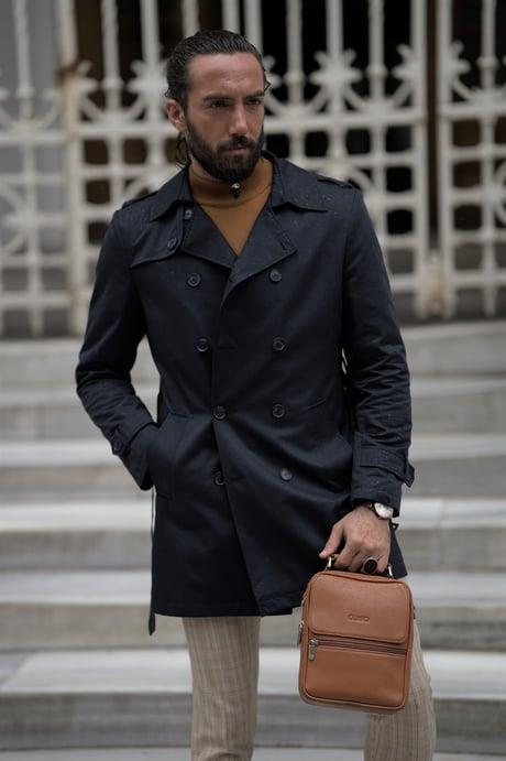 Özel Tasarım Slim Fit Geniş Yaka Trençkot ürünü DIŞ GİYİM kategorisinde sizleri bekliyor.