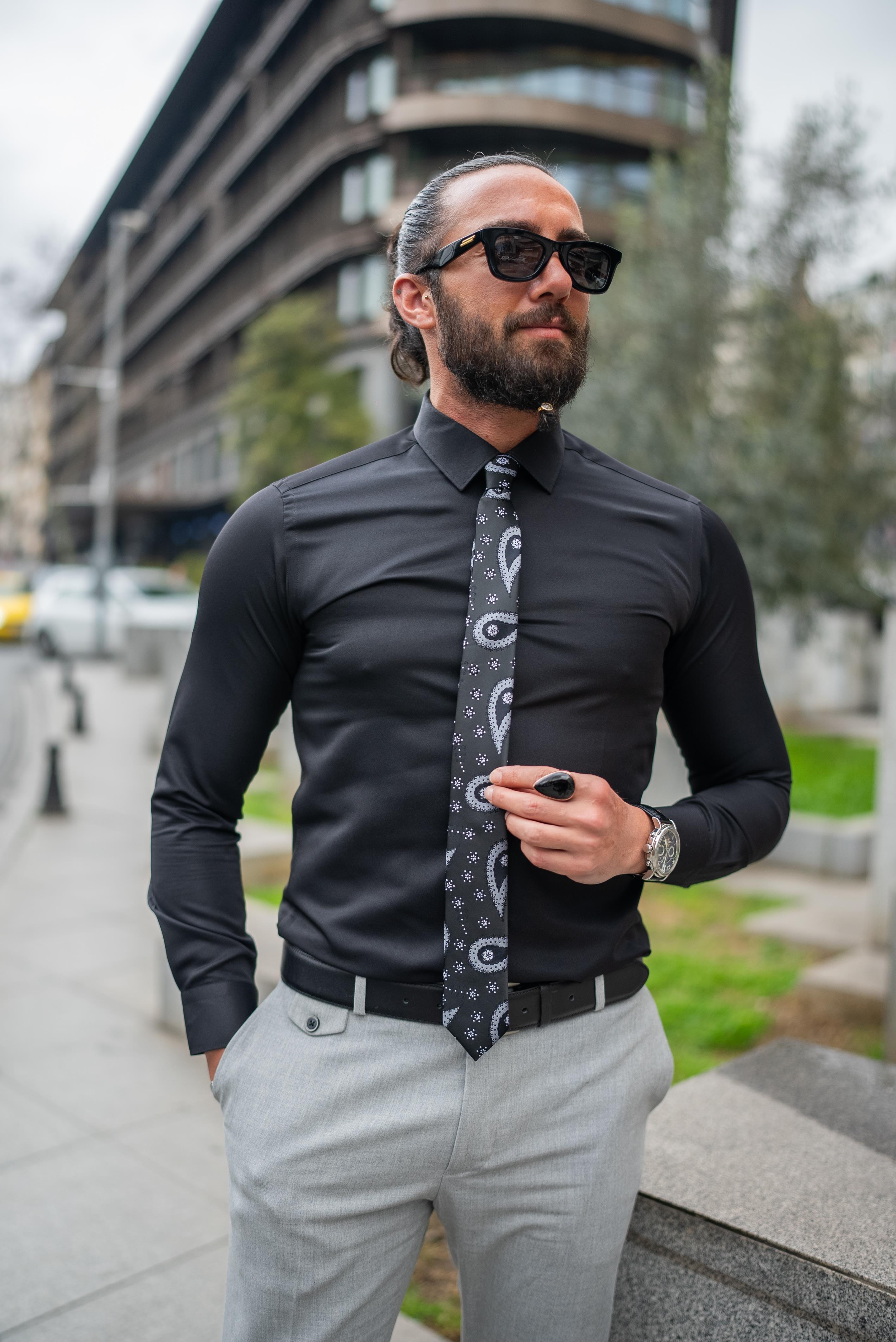 özel tasarım slim fit pamuk saten klasik gömlek ürünü ÜST GİYİM kategorisinde sizleri bekliyor.
