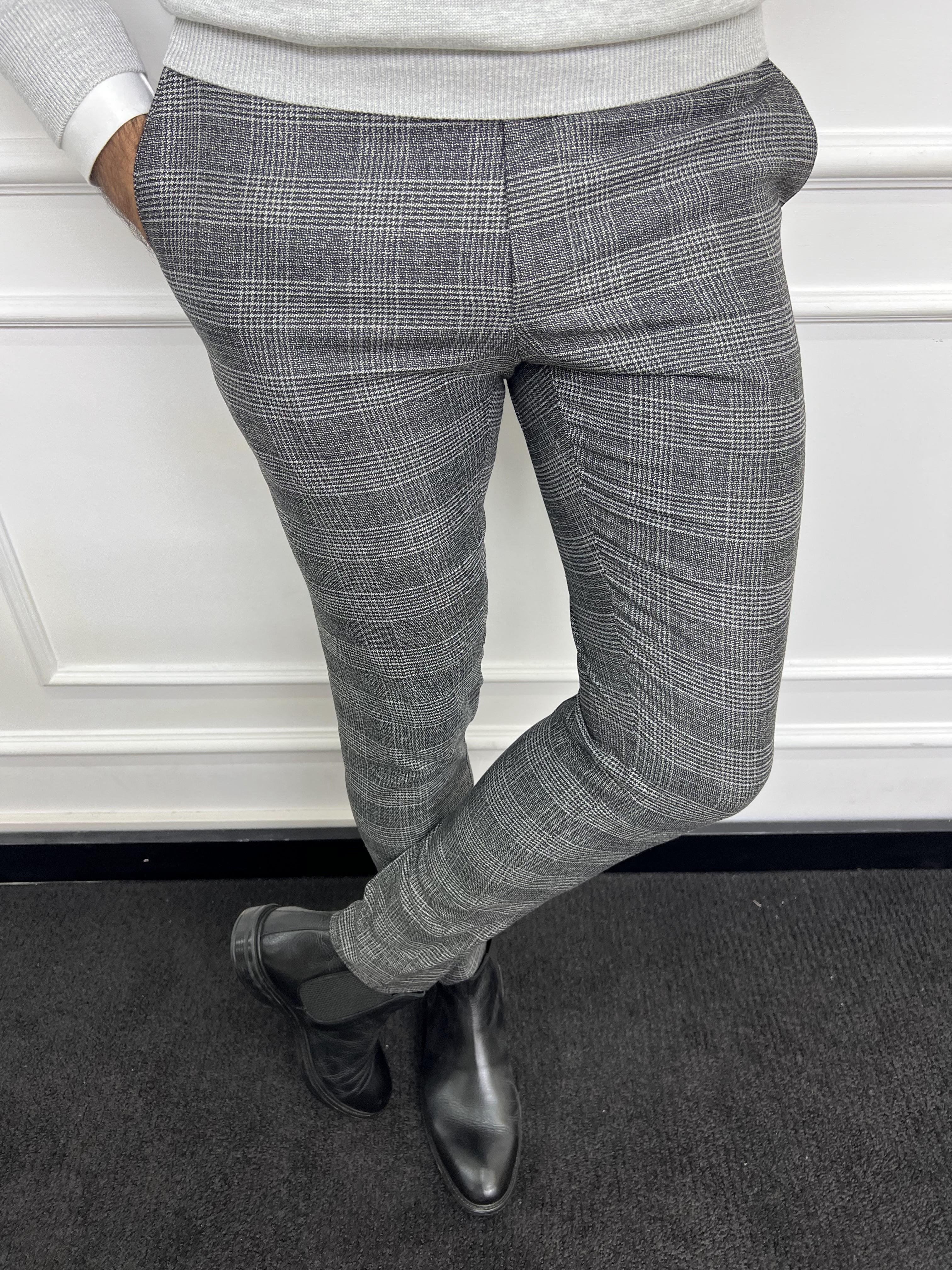 Slim Fit Ekose Desen Kumaş Pantolon ürünü ALT GİYİM kategorisinde sizleri bekliyor.