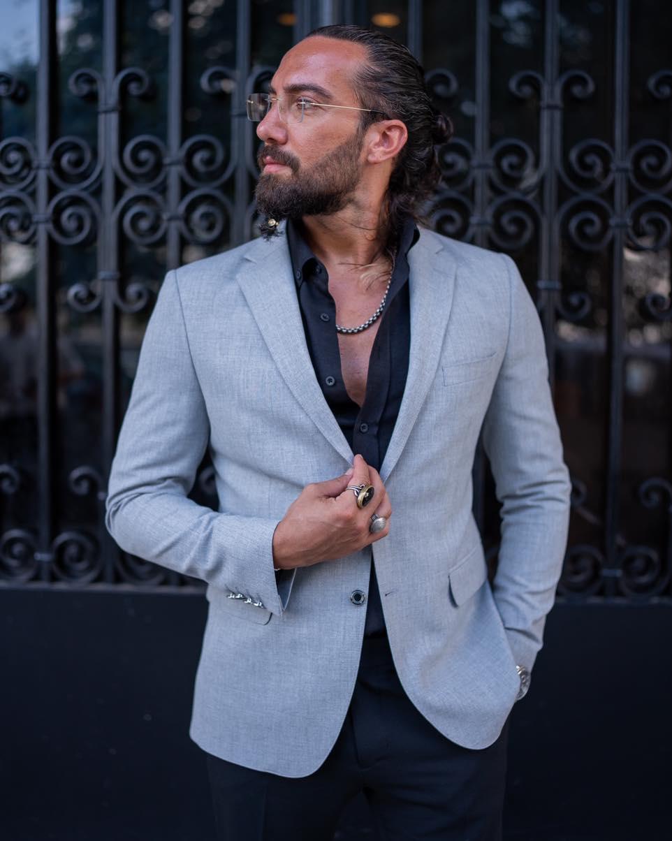 Plain Slim Fit Mono Collar Men's Jacket ürünü OUTERWEAR kategorisinde sizleri bekliyor.