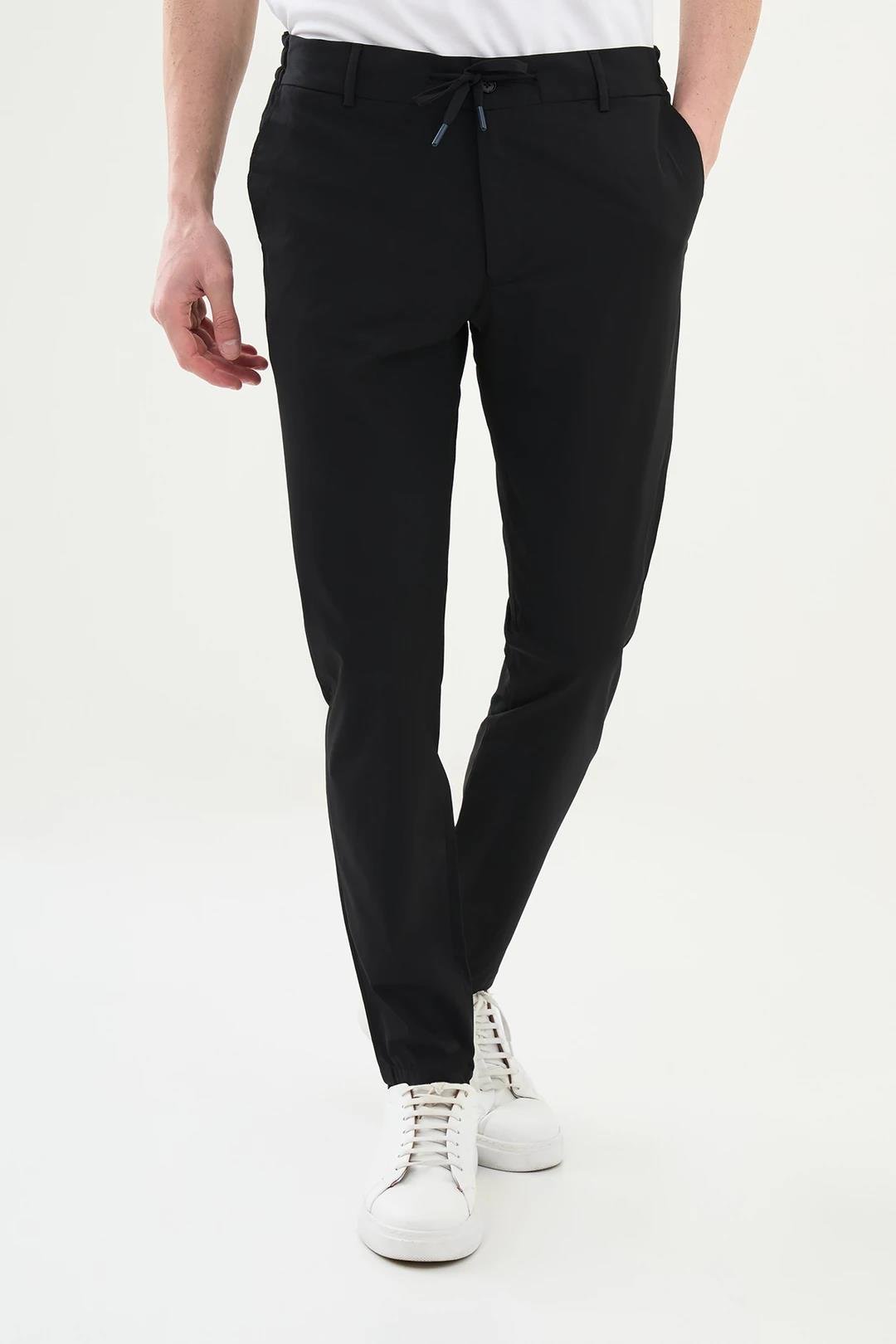 Düz Super Slim Fit Beli Lastikli İpli Erkek Pantolon ürünü ALT GİYİM kategorisinde sizleri bekliyor.