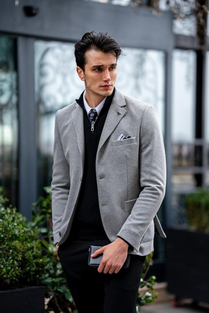 Erkek Slim Fit Mono Yaka Ceket ürünü DIŞ GİYİM kategorisinde sizleri bekliyor.