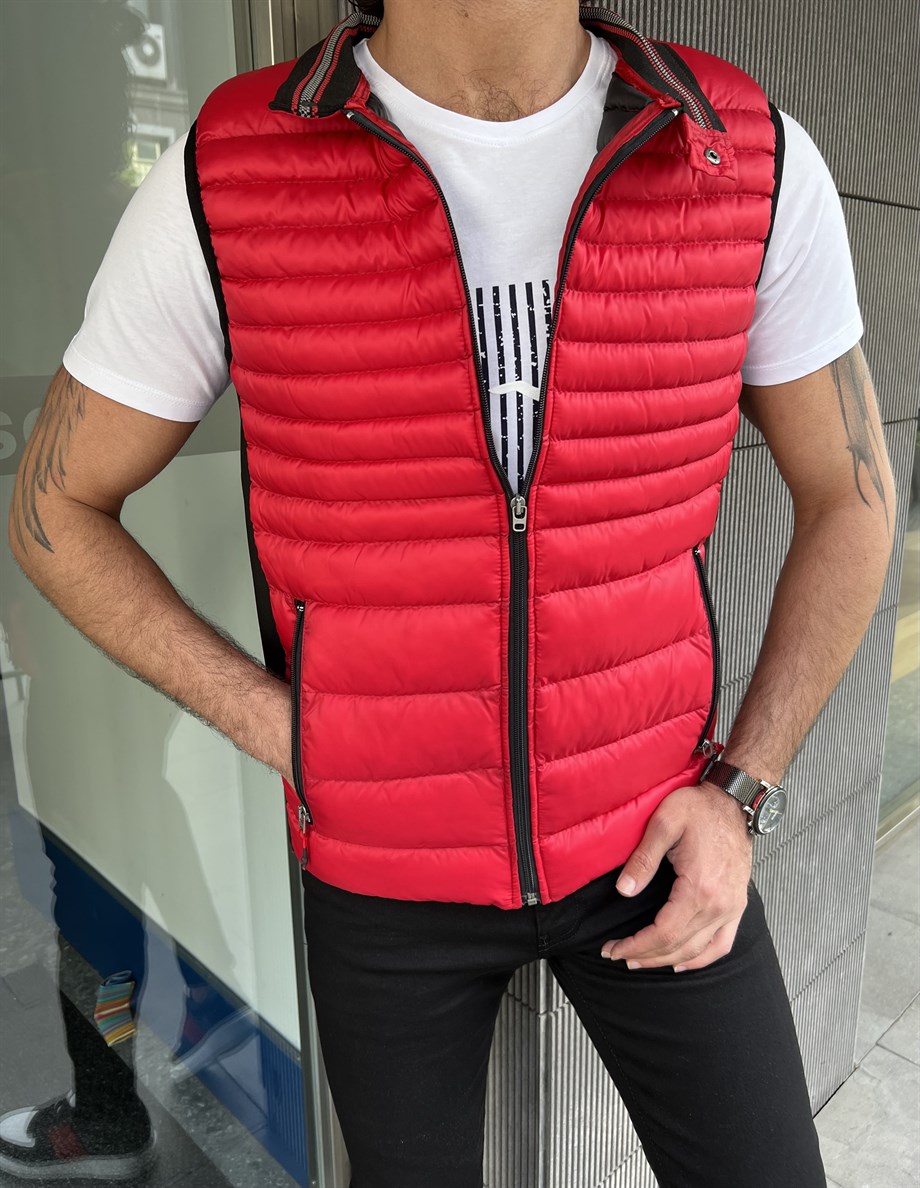 Zipper Detailed Slim Fit Vest ürünü OUTERWEAR kategorisinde sizleri bekliyor.